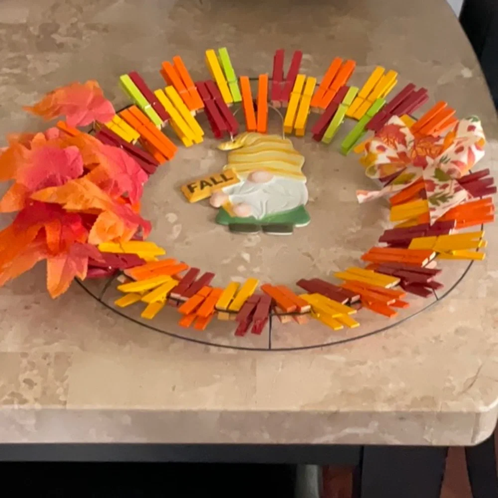 Handcrafted 18” FALL Wreath